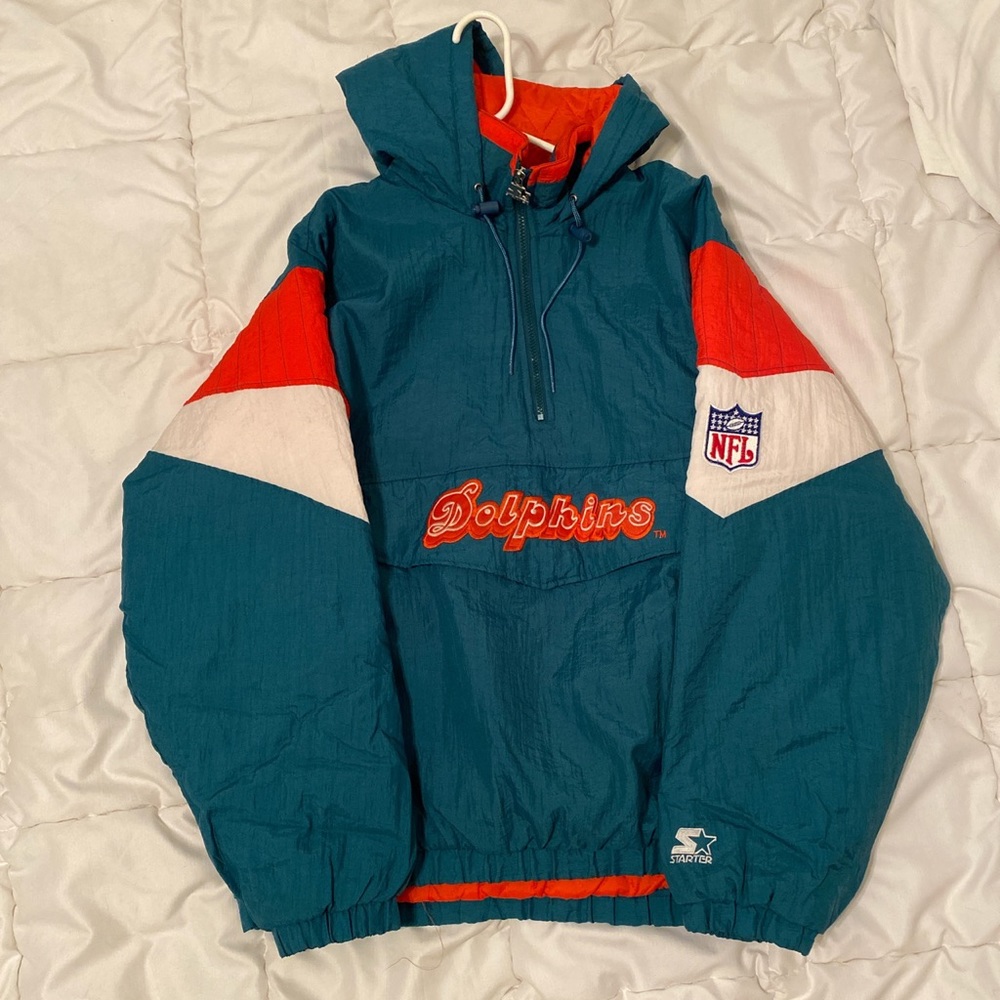 amazing vintage Miami Dolphins jacket!